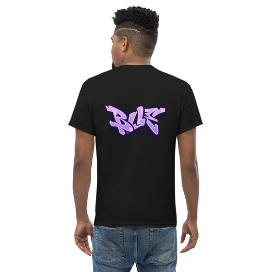 Classic Tee - PURPLE (design front and back)