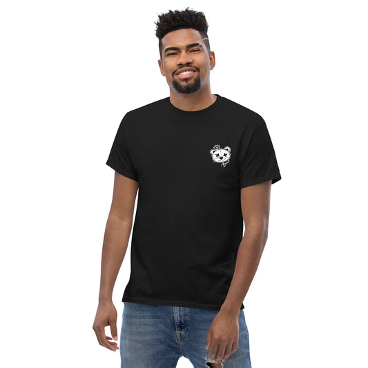 Classic Tee - WHITE (front & back design)