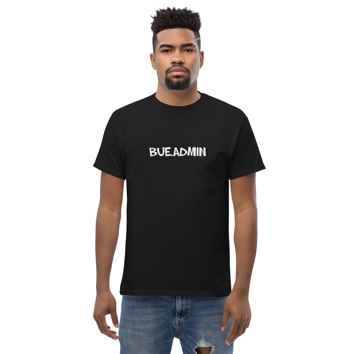 Classic Tee - PURPLE (design front and back)