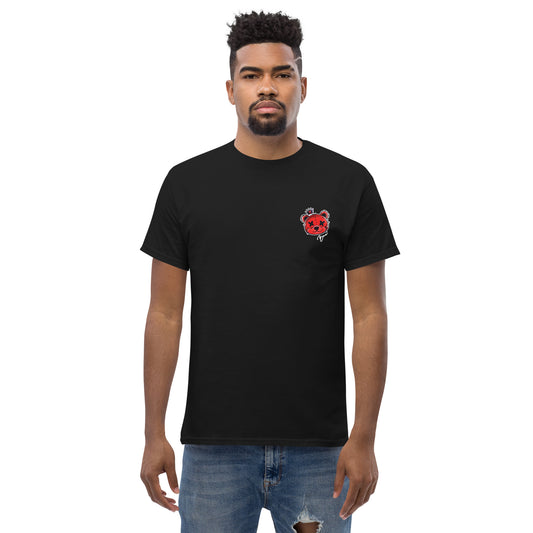 Classic Tee - RED v1 (designs front and back)