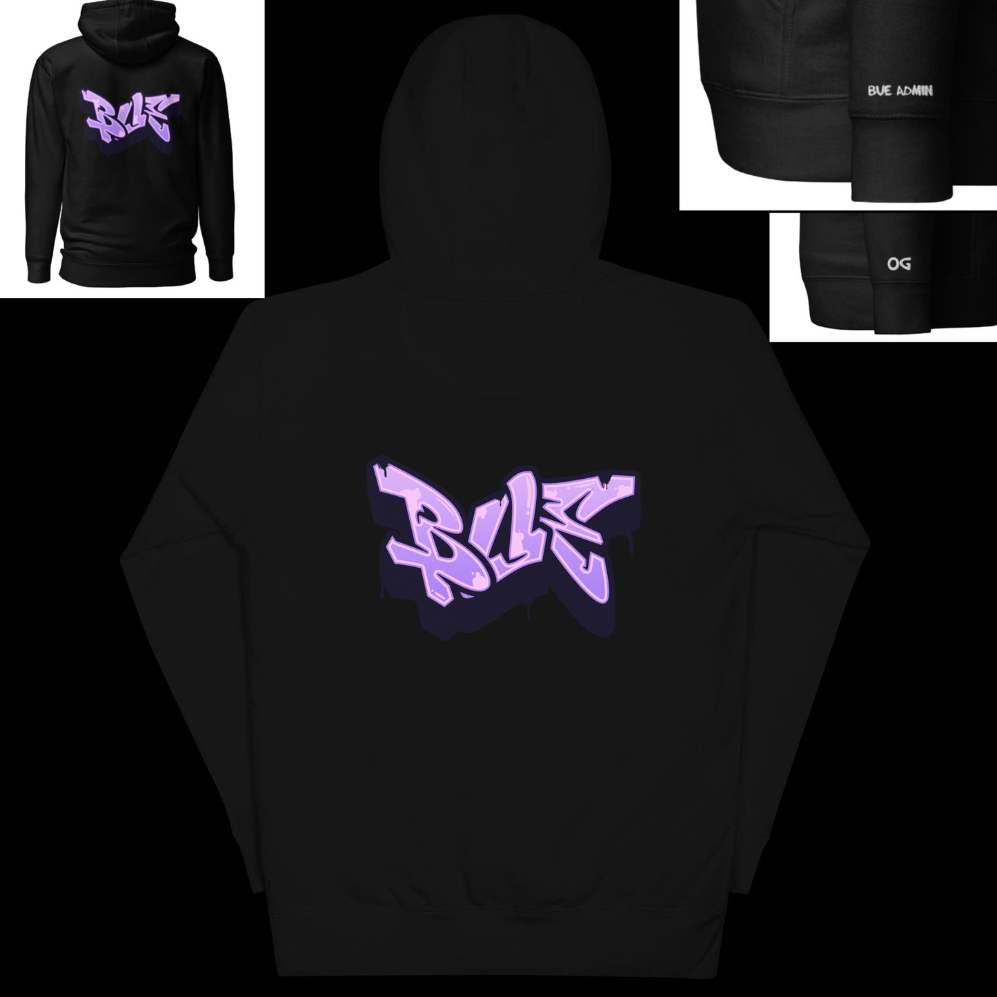 Cotton Hoodie (Printed & Embroidered Designs)