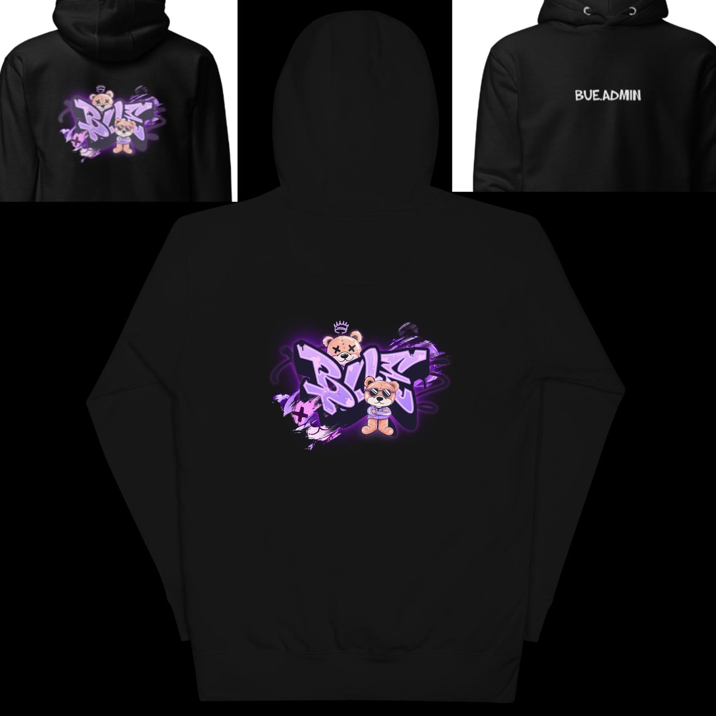Cotton Hoodie (Printed Designs)