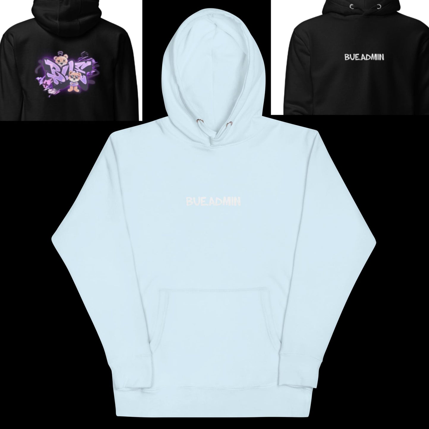 Cotton Hoodie (Printed Designs)