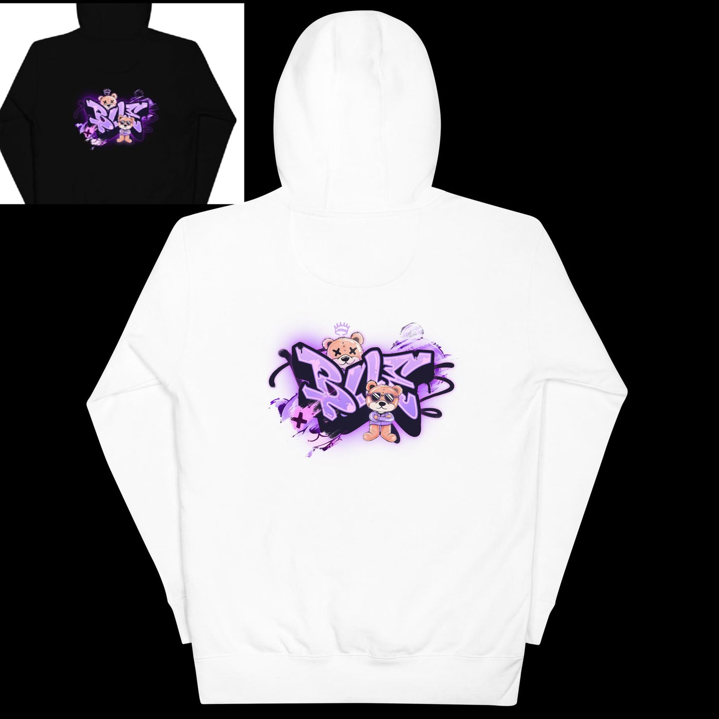 Cotton Hoodie (Printed Designs)